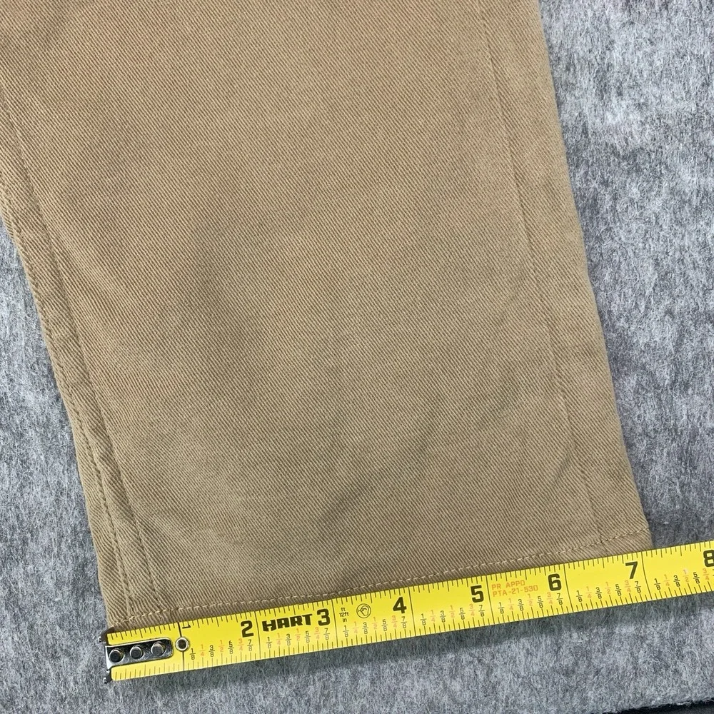 Spier & Mackay Slim Fit Brown Casual Pants Cotton/Spandex - Size 34x29